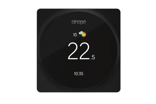 Thermostat intelligent Sinopé Pro Lite TH6250WF-PRO avec écran tactile couleur.